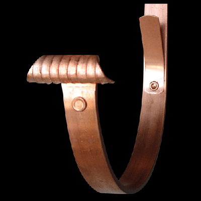 Fascia scroll gutter bracket