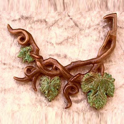Grapevine gutter bracket