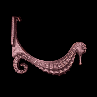 Sea horse gutter bracket