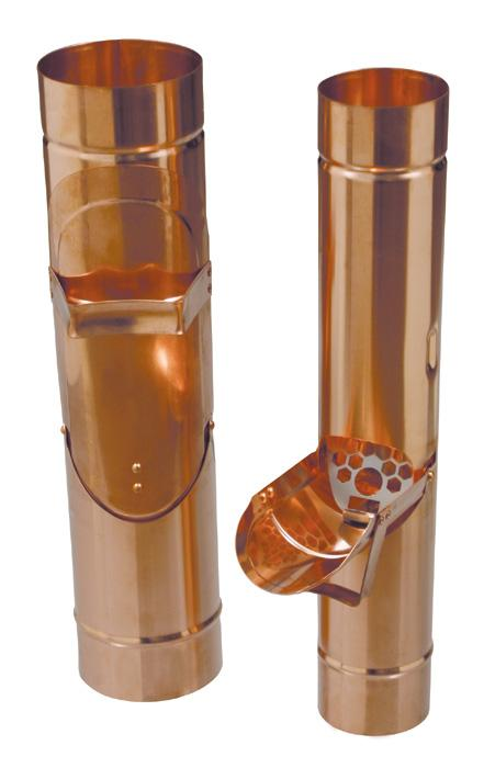 Corrugated downspout sample