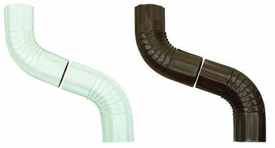 3 inch round copper smooth elbow