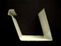 6 inch pitch back gutter profile